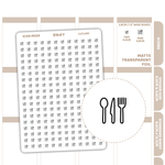Cutlery Dot Icon Stickers | 39