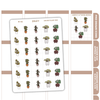House Plant Stickers | PMD Drawn Icons | PI42