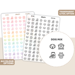 Dog Mix Icon Stickers | DI25