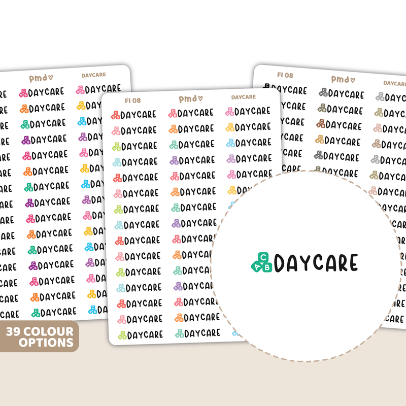Daycare Stickers | FI08