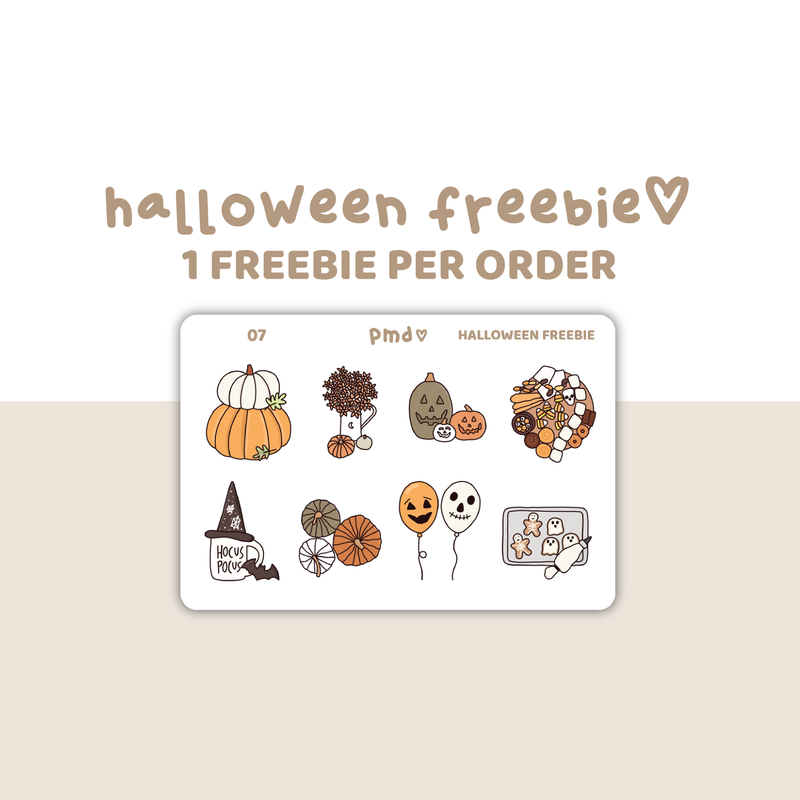 Halloween Freebie | 1 Freebie per order | 07