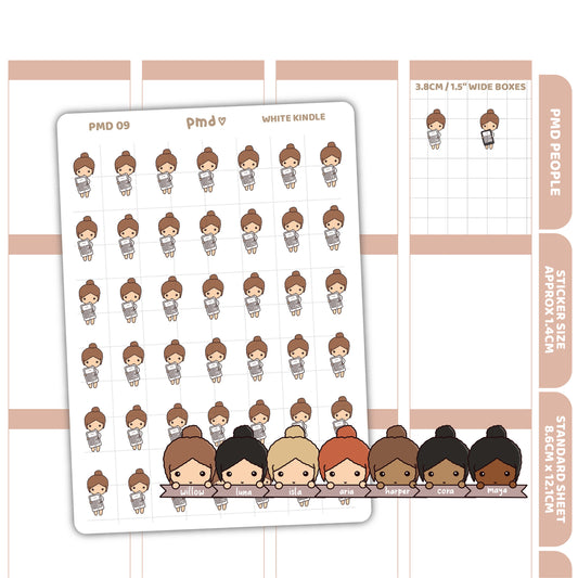 Kindle Stickers | PMD People Planner Stickers | PMD09