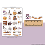 Halloween Doodles & Countdown 2021 Stickers | D01