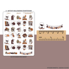 Witchy Halloween & Countdown Stickers | D68