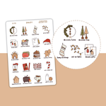 Christmas Bucket List Stickers | D70