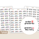 Online Grocery Stickers | FI38
