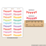Bunting Stickers | FS49