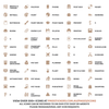 Large Filled Icon Stickers | 500+ Icons | ICON K000