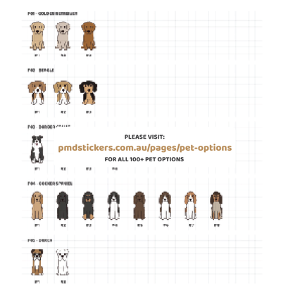 Pet Stickers | 100+ Pet Options | Custom Pet Planner Stickers | PET