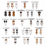 Dog Pet Stickers | Pet Stickers | 60+ Breeds | PET01