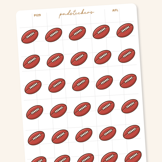 AFL Pocket Icon Stickers | Planner Stickers | PI29