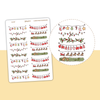 Christmas Banner Stickers | D07