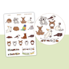 Aussie Animal Doodle Planner Stickers