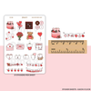 Valentines Day Doodle Stickers | D36