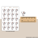 Baby Doctor Appt Stickers | D48