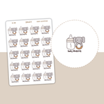 Baby Shopping Stickers | D49