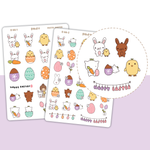 Pastel Easter & Countdown 2023 Stickers | D66