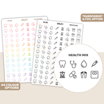 Health Mix Icon Stickers | DI08