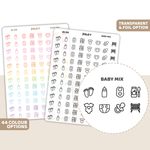Baby Mix Icon Stickers | DI09