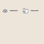 Meditate/Yoga Mix Icon Stickers | DI18