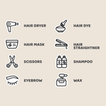 Hair Mix Icon Stickers | DI30