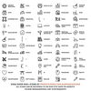 Mini Outline Icon Stickers | 700+ Icons | ICON R000