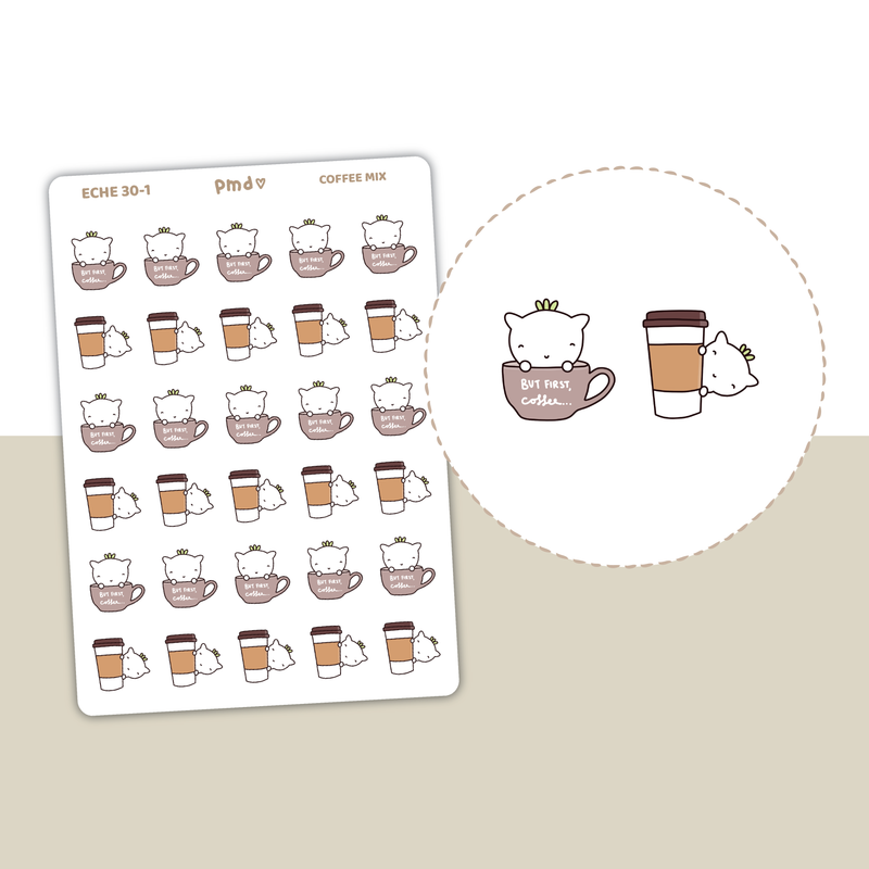 Coffee Eche Stickers | ECHE30