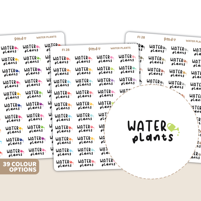 Water Plants Stickers | FI28