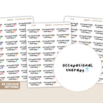 Occupational Therapy Stickers | FI34