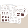 Small Kitchen Appliances Stickers | PMD Icons | PI04