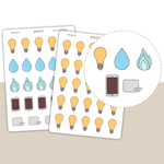 Utilities Stickers | PMD Icons | PI51