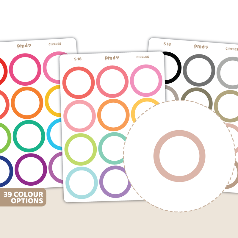 Circle Stickers | S18